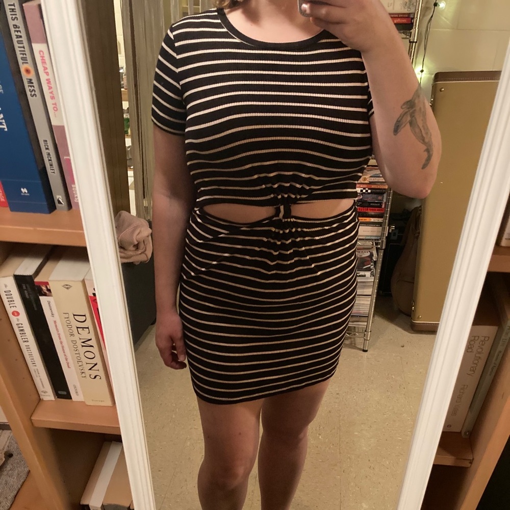 Sexy casual mini dress